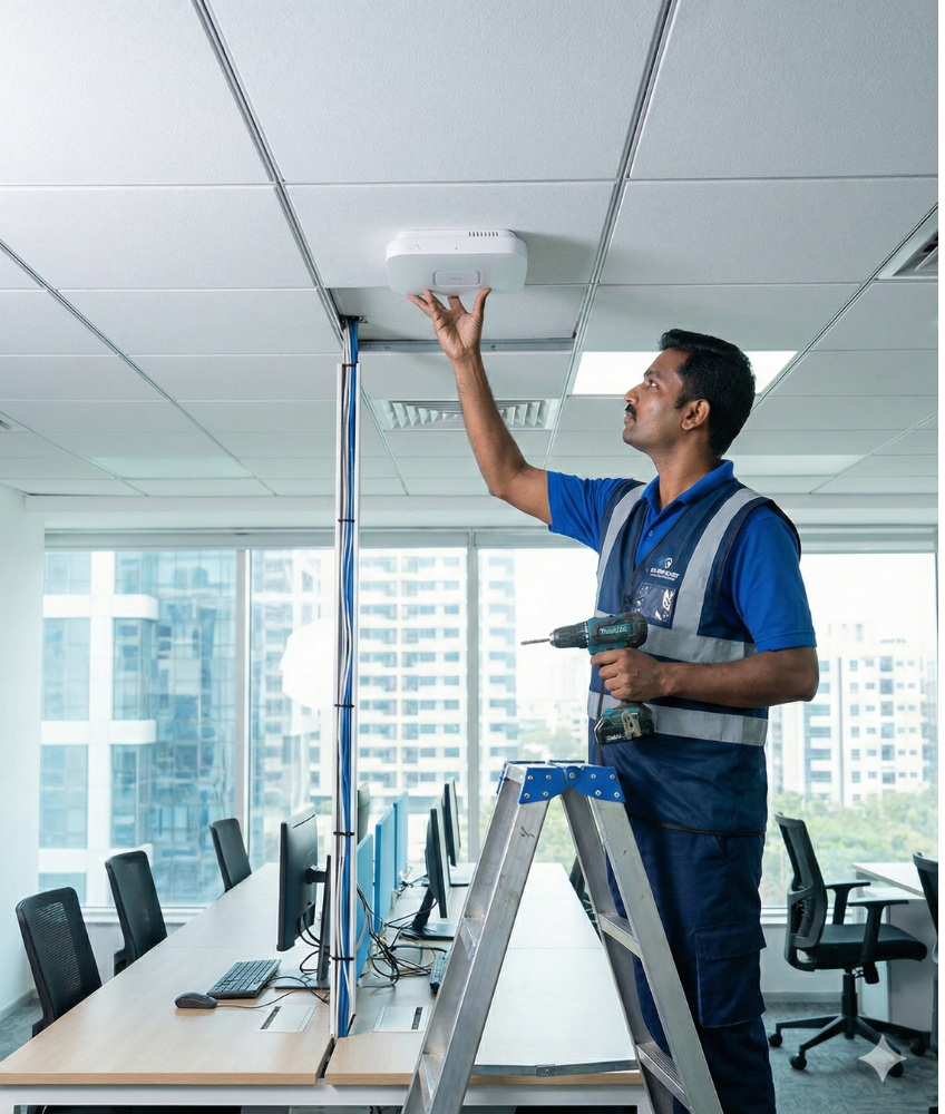 Network Cabling Services in Hyderabad - Wifi installnation